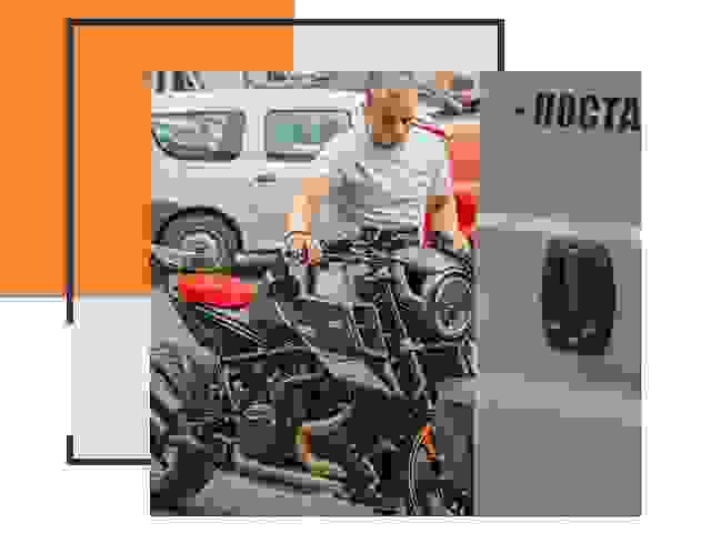 Перевозка мотоцикла по России - Услуги Перевозка-Бгк