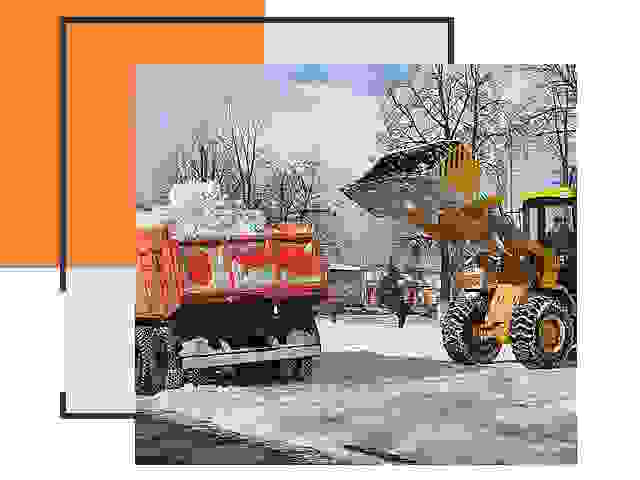 Вывоз снега в Белогорске